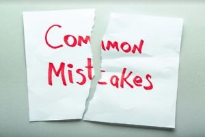 Common mistakes